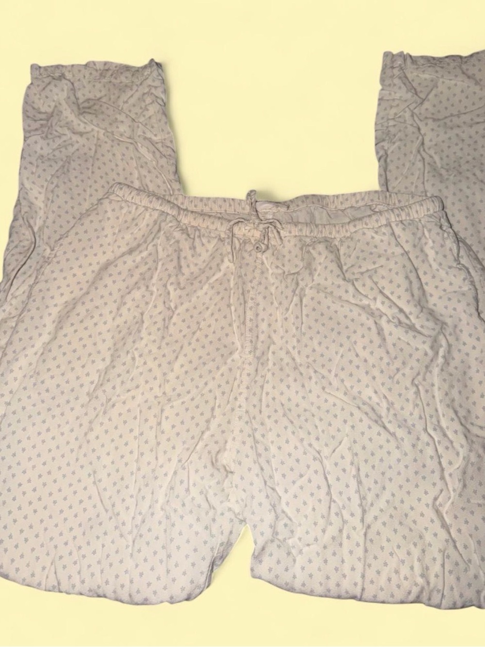 Brandy Melville Light Lavender/White Pajama Pants